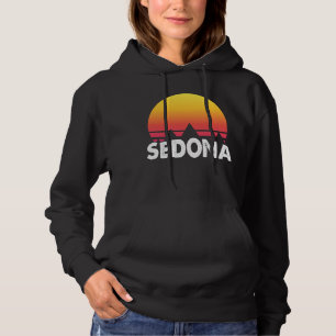 Sedona Arizona Retro Desert Sunset Hoodie
