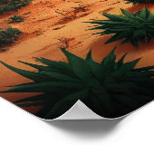 Sedona Arizona Retro Travel Art  Poster (Hoek)