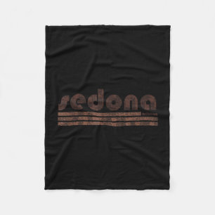 Sedona arizona retro vintage verweerd wandelen fleece deken