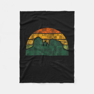 Sedona arizona retro vintage verweerd wandelen fleece deken