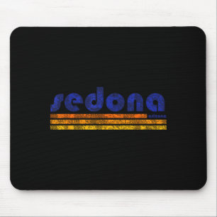 Sedona arizona retro vintage verweerd wandelen muismat