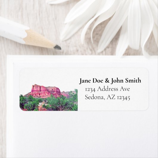 Sedona Arizona Return Address Labels (Insitu)