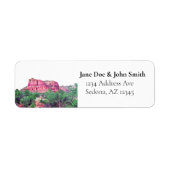 Sedona Arizona Return Address Labels (Voorkant)