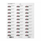 Sedona Arizona Return Address Labels (Full Sheet)