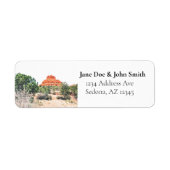Sedona Arizona Return Address Labels (Voorkant)