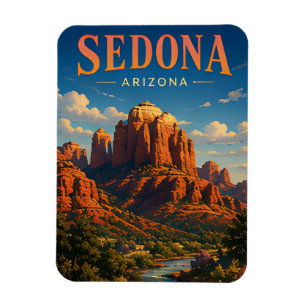 Sedona Arizona Rode Klippen Avontuur Design Magneet