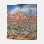 Sedona Arizona roodrotslandschap Keramisch Ornament (Links)