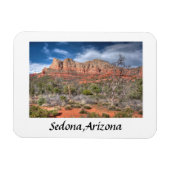 Sedona Arizona roodrotslandschap Magneet (Horizontaal)