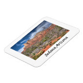 Sedona Arizona roodrotslandschap Magneet (Linkerzijde)