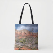 Sedona Arizona roodrotslandschap Tote Bag (Voorkant)