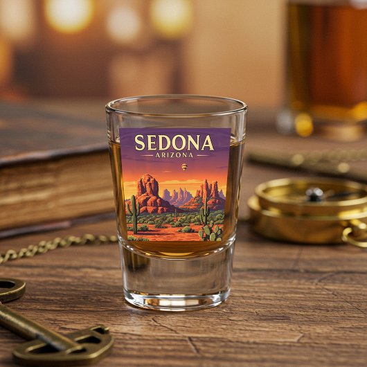 Sedona Arizona Shot Glas