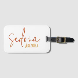 Sedona Arizona Souvenir Reis Cadeau Bagagelabel