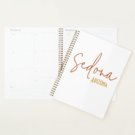 Sedona Arizona Souvenir Reis Cadeau Planner