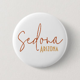 Sedona Arizona Souvenir Reis Cadeau Ronde Button 5,7 Cm