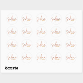 Sedona Arizona Souvenir Reis Cadeau Ronde Sticker