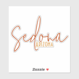 Sedona Arizona Souvenir Reis Cadeau Sticker