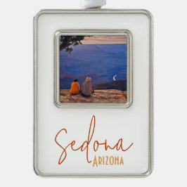 Sedona Arizona Souvenir Reis Cadeau Verzilverd Omlijst Ornament