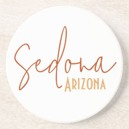 Sedona Arizona Souvenir Reis Cadeau Zandsteen Onderzetter