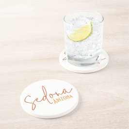 Sedona Arizona Souvenir Reis Cadeau Zandsteen Onderzetter