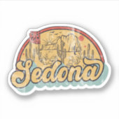 Sedona, Arizona Sticker (Voorkant)
