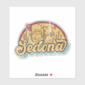 Sedona, Arizona Sticker (Vel)