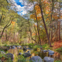 SEDONA ARIZONA STREAMT EEN ANDER DAG POSTER