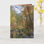 SEDONA ARIZONA STREAMT EEN ANDERE DAG KAART (Gele Bloem)