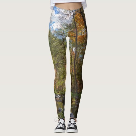 SEDONA ARIZONA STREAMT EEN ANDERE DAG LEGGINGS (Voorkant)