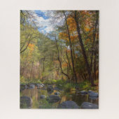 SEDONA ARIZONA STREAMT EEN ANDERE DAG LEGPUZZEL (Verticaal)