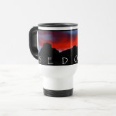 Sedona Arizona Sunset Gift Travel Mug Reisbeker (Voorkant links)