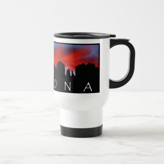 Sedona Arizona Sunset Gift Travel Mug Reisbeker (Rechts)