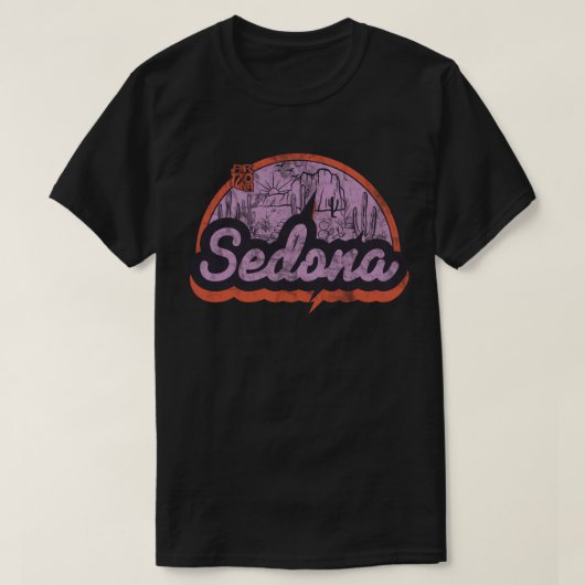 Sedona, Arizona T-shirt (Design voorkant)