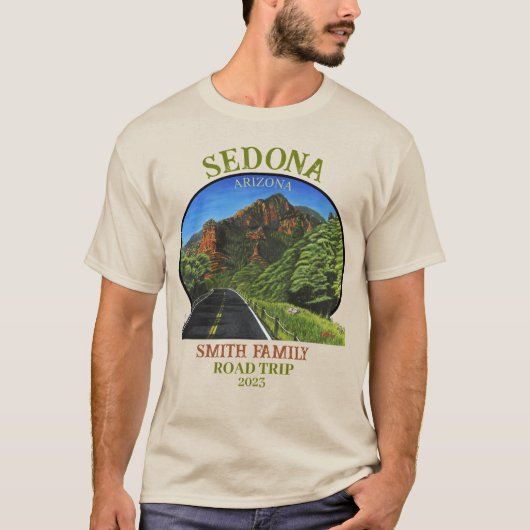 Sedona Arizona T-Shirt (Voorkant)
