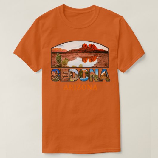 Sedona Arizona T-shirt (Design voorkant)