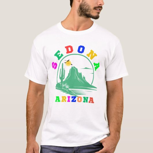 Sedona, Arizona T-shirt (Voorkant)