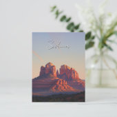 Sedona Arizona Travel Cathedral Rock Briefkaart (Staand voorkant)