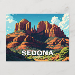 Sedona Arizona Travel Red Rocks Briefkaart
