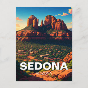 Sedona Arizona Travel Verticaal Briefkaart