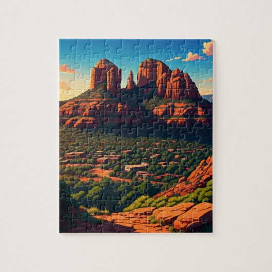 Sedona Arizona Travel Verticaal Legpuzzel (Verticaal)