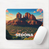 Sedona Arizona Travel Verticaal Muismat (Met muis)