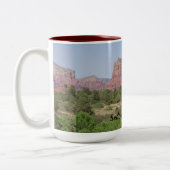 Sedona, Arizona Tweekleurige Koffiemok (Links)