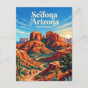 Sedona, Arizona, Verenigde Staten Arizona Briefkaart