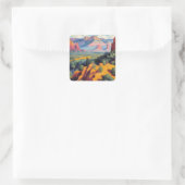 Sedona, Arizona Vierkante Sticker (Tas)