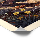 Sedona Arizona Vintage Reisposter Poster (Hoek)
