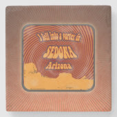 Sedona Arizona Vortex Stenen Onderzetter (Voorkant)