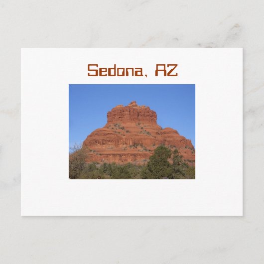Sedona, AZ Briefkaart (Voorkant)