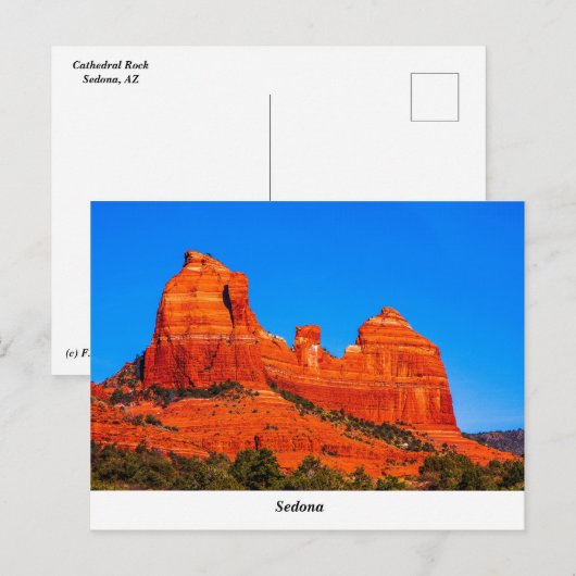 Sedona AZ Briefkaart (Voorkant / Achterkant)