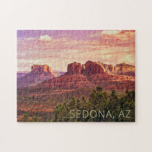 Sedona AZ Jigsaw Puzzle Arizona Desert Sunset Legpuzzel