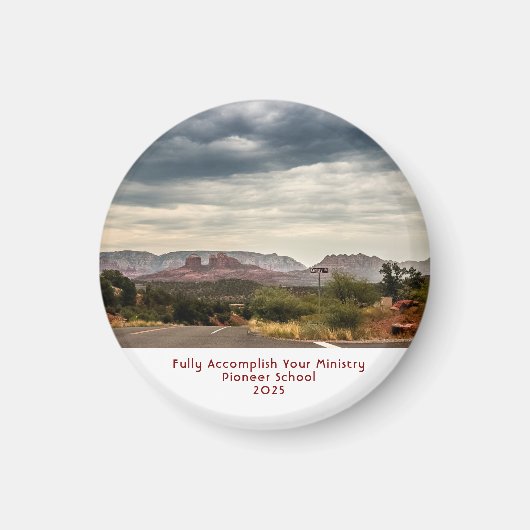 Sedona, AZ Pioneer School Magnet (Voorkant)