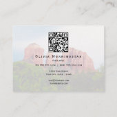Sedona AZ QR-code Visitekaartje (Achterkant)